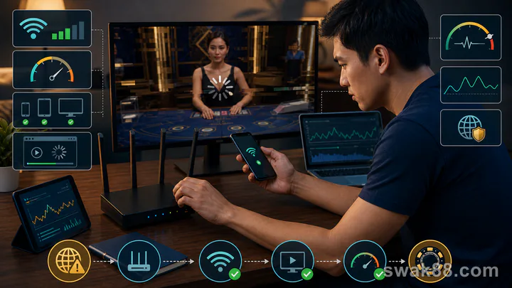 Fixing live casino streaming lag and dropouts