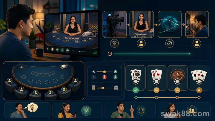 How live dealer casino tables work